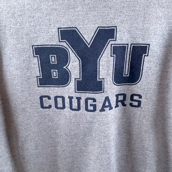 Vintage Y2K BYU Cougars Crew Neck Champion Collegiate Sweatshirt Size Small - Picture 4 of 11